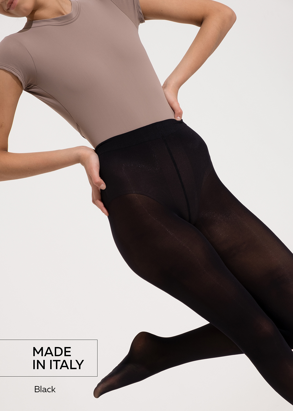 Footed microfiber tights (0050N)  Nikolay® - official online shop of  pointe shoes and dance apparel in the USA