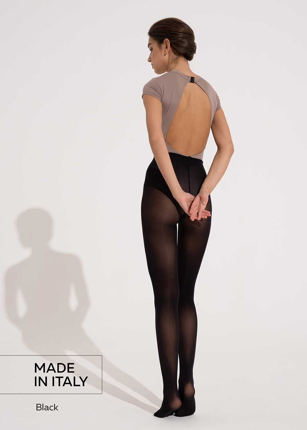 Footed microfiber tights (0050N)  Nikolay® - official online shop of pointe  shoes and dance apparel in the USA