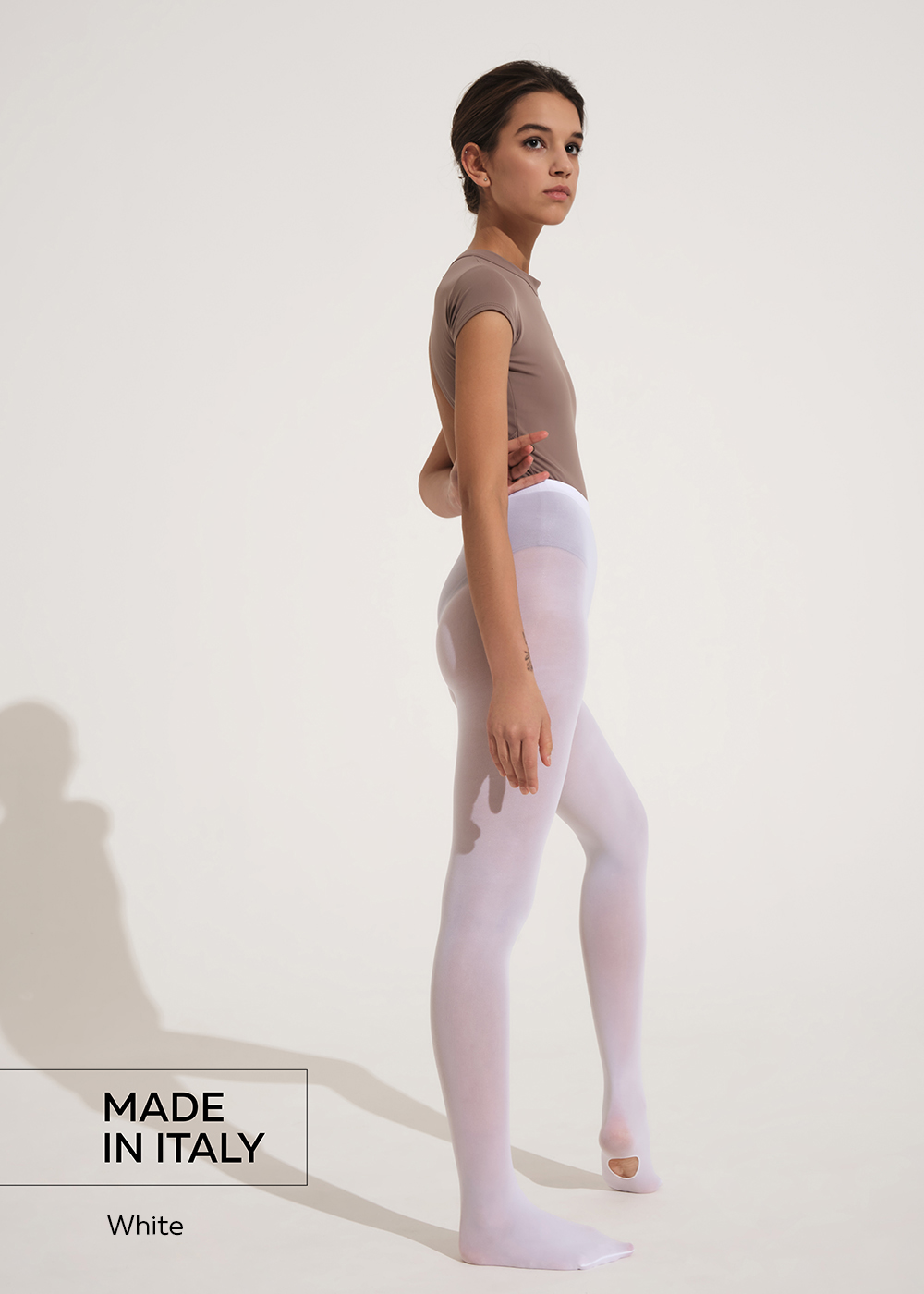 Cross – Off White Tights