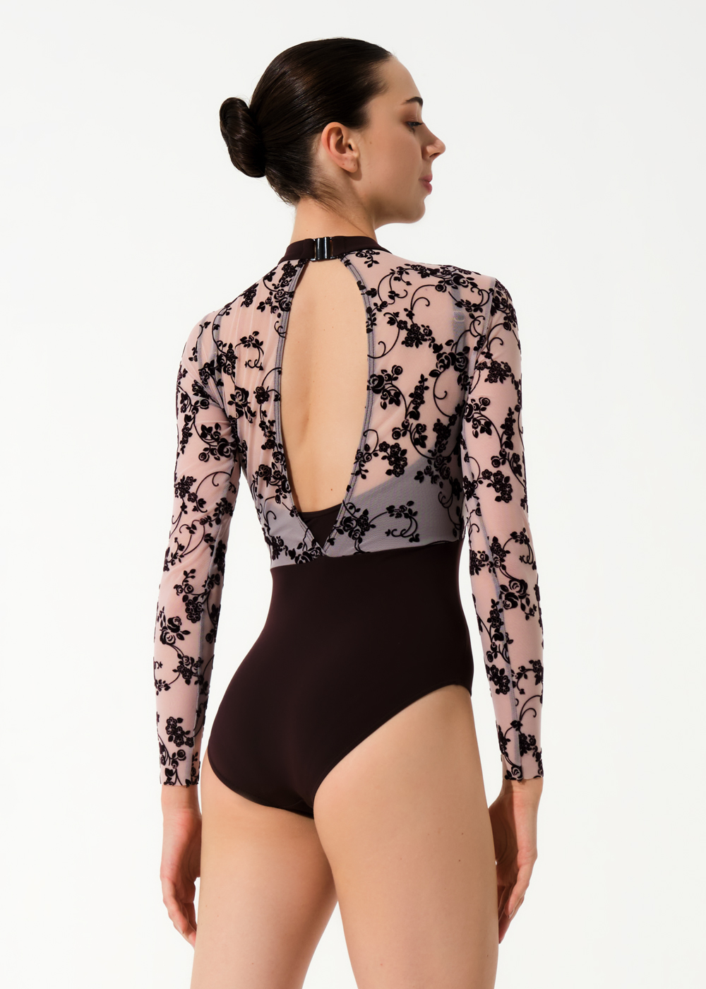 HARMONY, Long sleeve leotard (DA2030MPN)  Nikolay® - official online shop  of pointe shoes and dance apparel in the USA